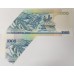 PHILIPPINES 2006 . ONE THOUSAND 1,000 PISO BANKNOTE . DREAM ERROR . HUGE MISCUT